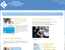 Tablet Screenshot of palliatief.be